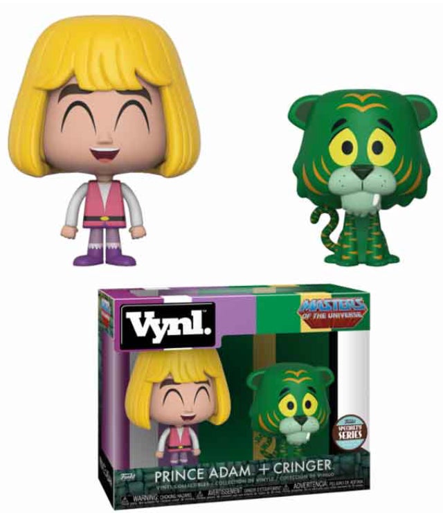 Funko Vynl. Prince Adam & Cringer - Specialty Series Exclusive (Online Order Only)