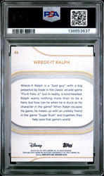 Graded 2025 Topps Chrome Disney Wreck-It Ralph #65 Blue Mini Diamonds #/150 Trading Card PSA 10 Gem Mint