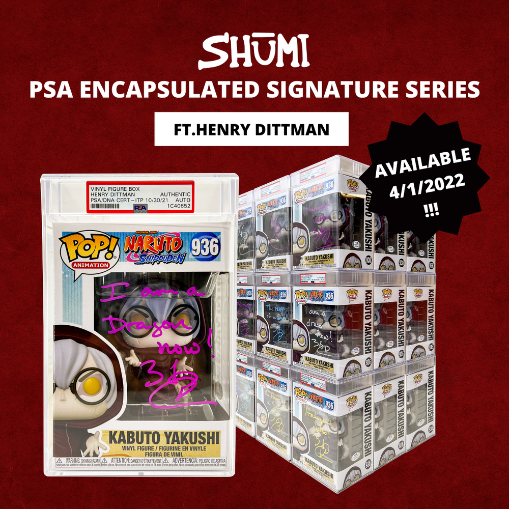 Shumi x PSA Encapsulated Signature Series - Kabuto (Henry Dittman)[READ DESCRIPTION] (ONLINE ORDER ONLY)