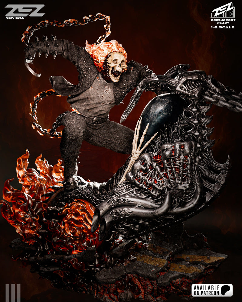 Ghost Rider - Marvel Comics  - 1:6 Scale, Bust (ONLINE ORDER ONLY)