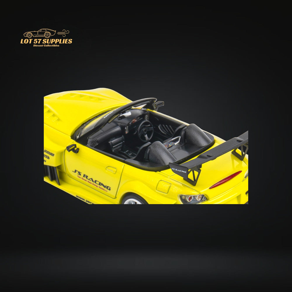 Microturbo Honda S2000 JS Racing Custom in Indy Yellow Pearl 1:64 (ONLINE ORDER ONLY)