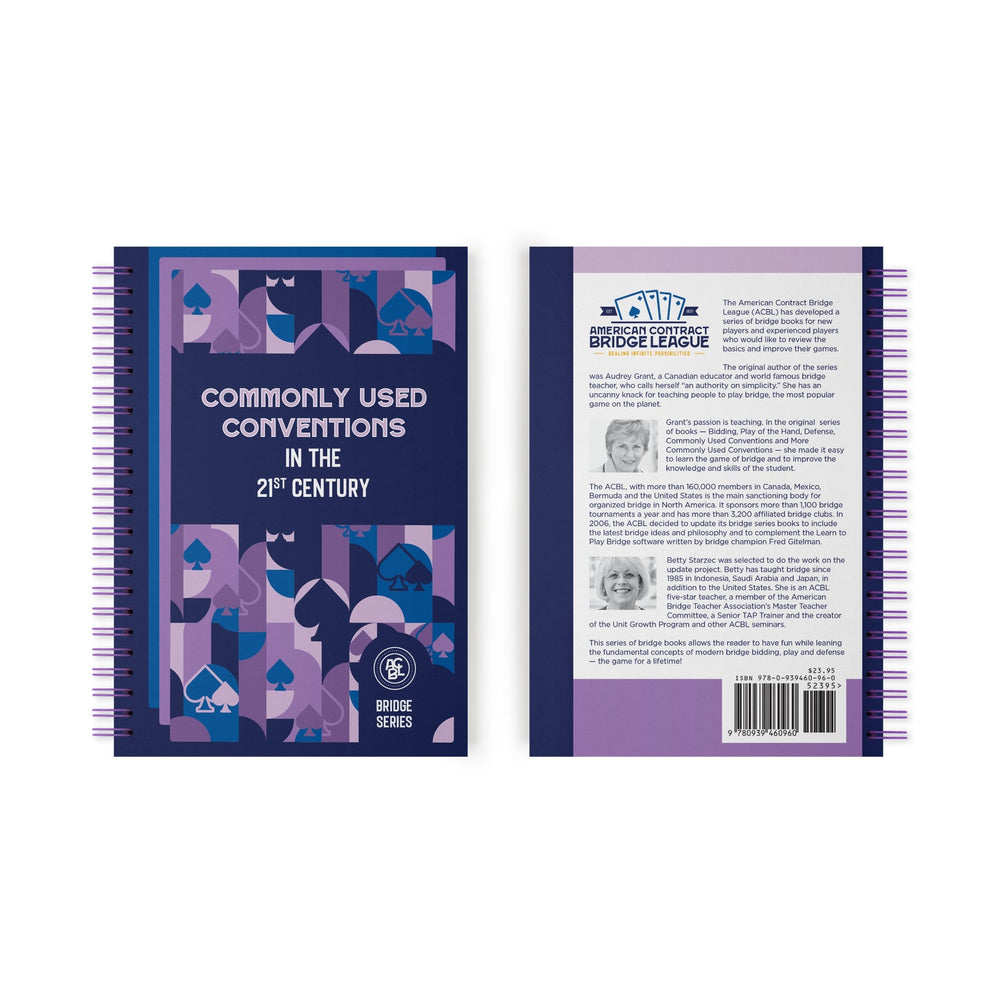 ACBL Commonly Used Conventions In The 21st Century (ONLINE ORDER ONLY)