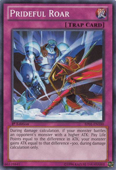 Prideful Roar [BP01-EN100] Common (ONLINE ORDER ONLY)