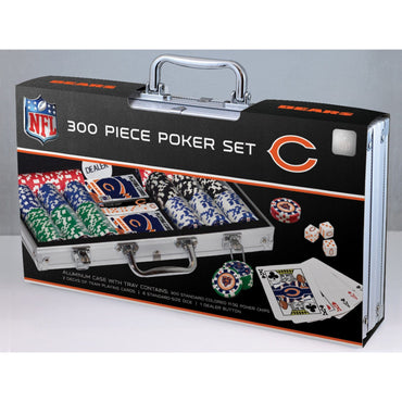 Chicago Bears 300 Piece Poker Set (ONLINE ORDER ONLY)