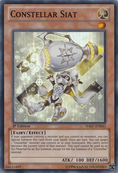 Constellar Siat [HA07-EN041] Super Rare (ONLINE ORDER ONLY)