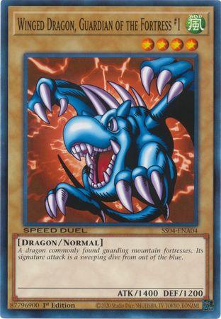 Winged Dragon, Guardian of the Fortress #1 [SS04-ENA04] Common (ONLINE ORDER ONLY)