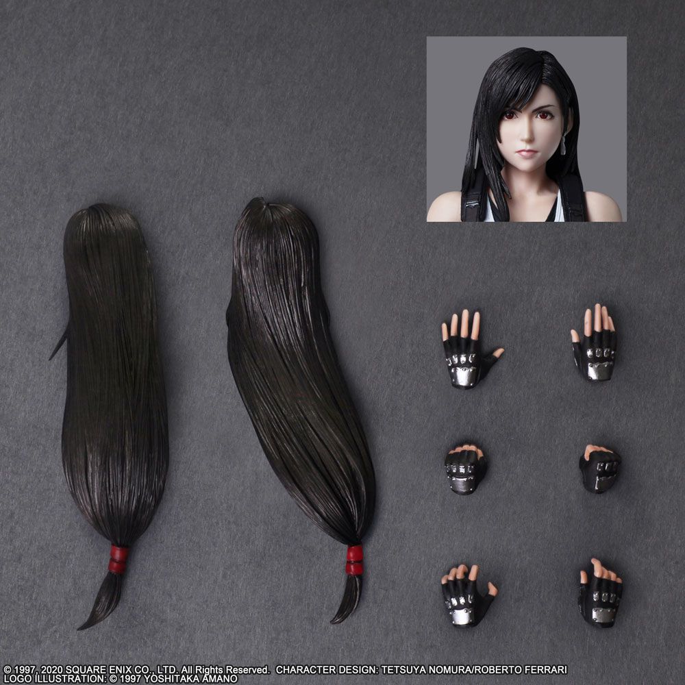 SQUARE ENIX: FINAL FANTASY® VII REMAKE PLAY ARTS -KAI- ™ - Tifa Lockhart Action Figure (ONLINE ORDER ONLY)