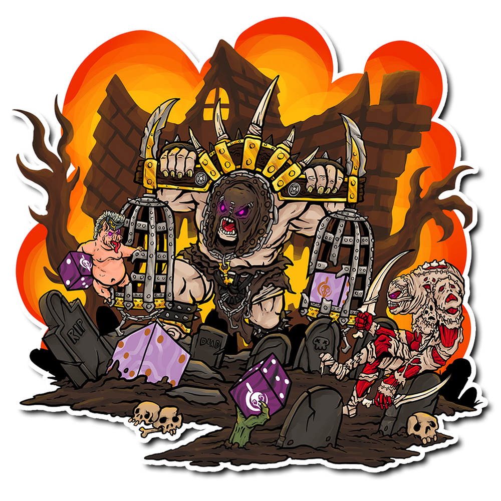 Premium Vinyl Stickers | Officially Licensed Warmachine
