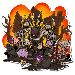 Premium Vinyl Stickers | Officially Licensed Warmachine