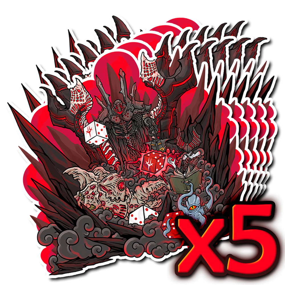 Premium Vinyl Stickers | Officially Licensed Warmachine