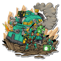 Premium Vinyl Stickers | Officially Licensed Warmachine