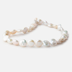 13mm Cream Coin Freshwater Pearl 16 inch 26 pieces (ONLINE ORDER ONLY)