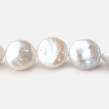 13mm Cream Coin Freshwater Pearl 16 inch 26 pieces (ONLINE ORDER ONLY)