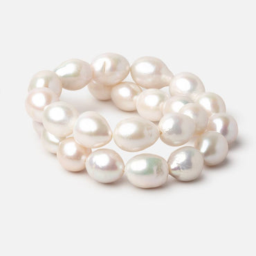 13mm Off White Baroque Freshwater Pearls 16.5 inch 26 pieces (ONLINE ORDER ONLY)