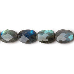 13x10-14x11mm Labradorite Faceted Nuggets 7.5 inch 13 Beads (ONLINE ORDER ONLY)