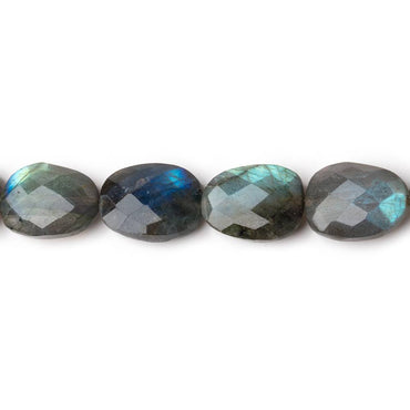 13x10-14x11mm Labradorite Faceted Nuggets 7.5 inch 13 Beads (ONLINE ORDER ONLY)