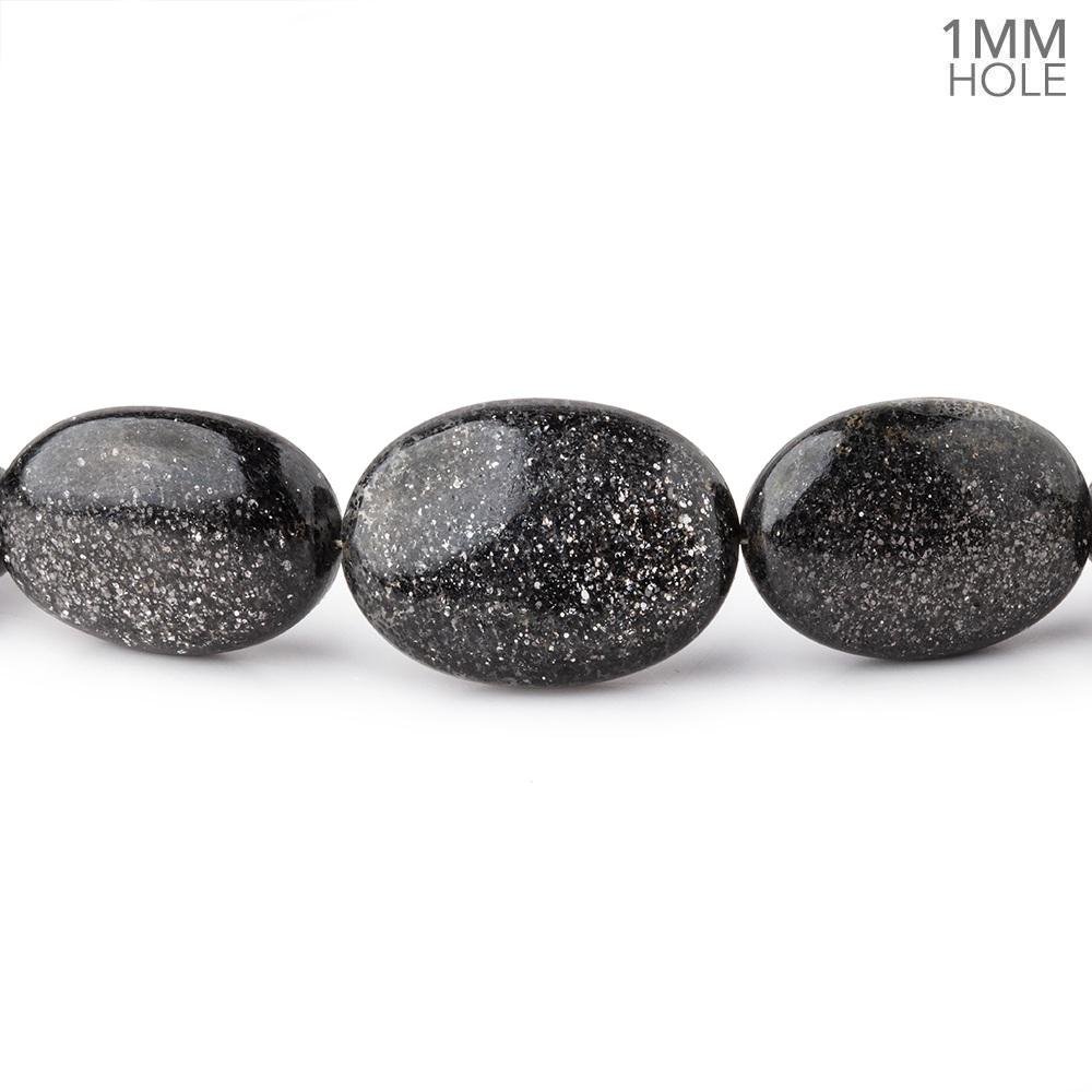 Celestial Quartz Plain Oval Beads 15 inch 25 pieces AA 1mm Large Hole (ONLINE ORDER ONLY)