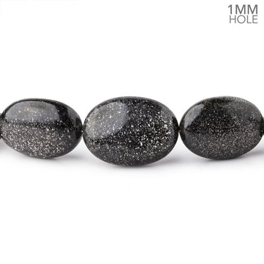 Celestial Quartz Plain Oval Beads 15 inch 25 pieces AA 1mm Large Hole (ONLINE ORDER ONLY)