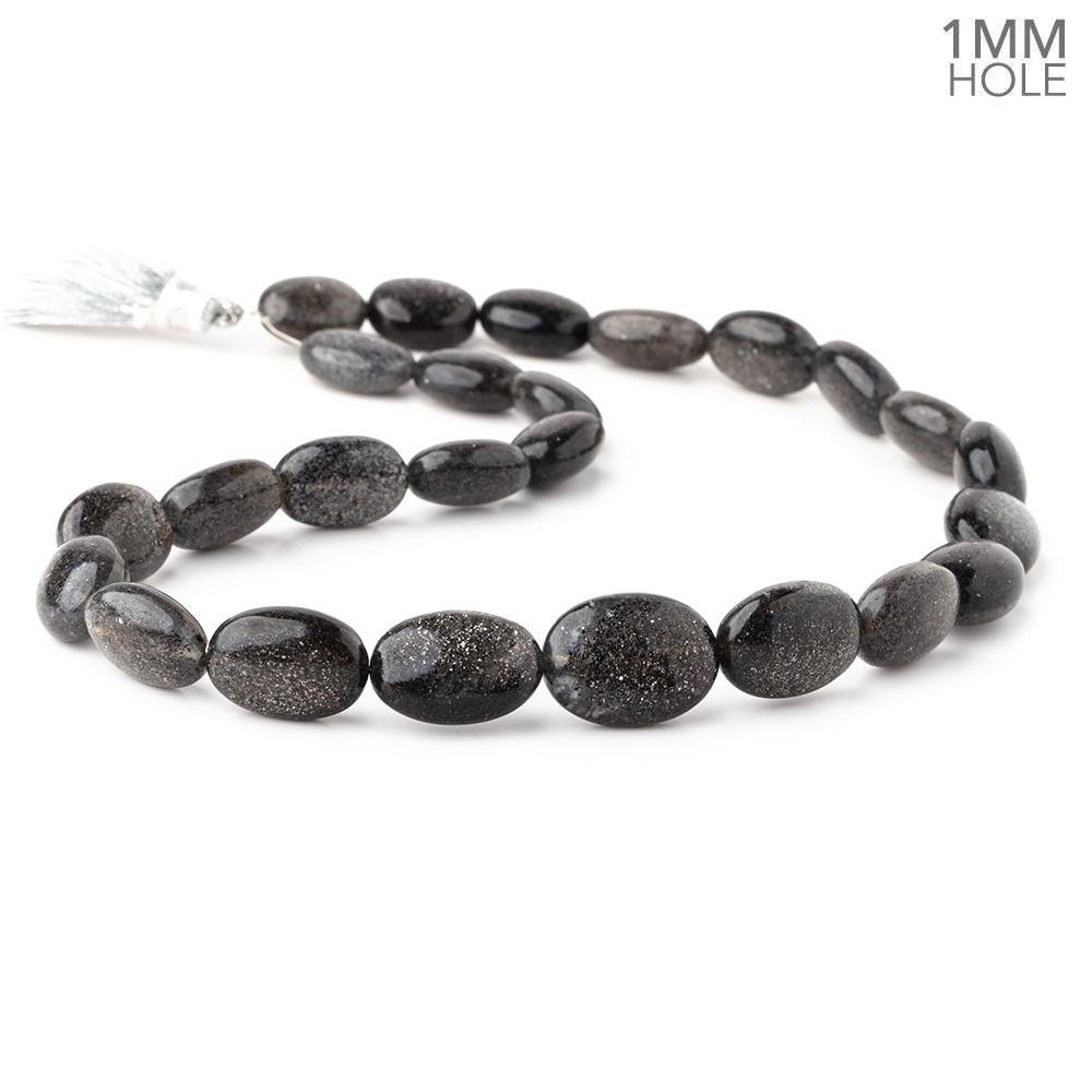 Celestial Quartz Plain Oval Beads 15 inch 25 pieces AA 1mm Large Hole (ONLINE ORDER ONLY)