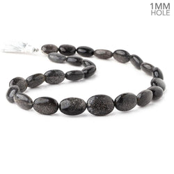 Celestial Quartz Plain Oval Beads 15 inch 25 pieces AA 1mm Large Hole (ONLINE ORDER ONLY)