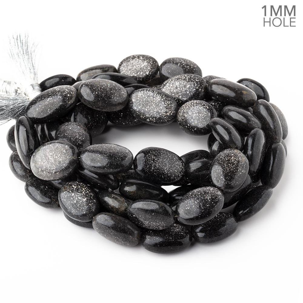 Celestial Quartz Plain Oval Beads 15 inch 25 pieces AA 1mm Large Hole (ONLINE ORDER ONLY)