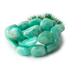 13x11-20x13mm Colombian Emerald Plain Nugget Beads 16 inch 25 pieces (ONLINE ORDER ONLY)