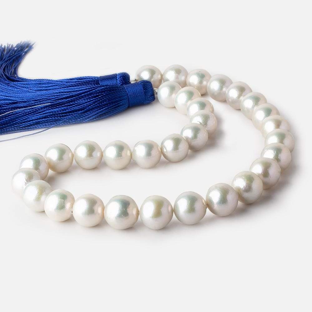 13x13.5-15x15.5mm Off White Near Round Freshwater Pearl 17 inch 31 pieces A (ONLINE ORDER ONLY)