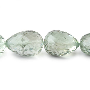 13x7-18x12mm Prasiolite Straight Drilled Tear Drops 14 inch 22 Beads (ONLINE ORDER ONLY)