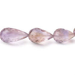 13x8-20x11mm Ametrine Straight Drilled Faceted Tear Drops 14 inch 25 pieces (ONLINE ORDER ONLY)
