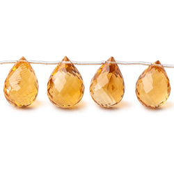 13x9-16x11mm Madeira Citrine Faceted Tear Drop Beads 7 inch 13 pieces AAA (ONLINE ORDER ONLY)