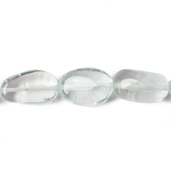 13x9-19.5x12mm Sky Blue Topaz Plain Nugget Beads 16 inches 29 pieces (ONLINE ORDER ONLY)
