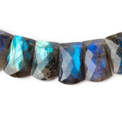 13x9-21x12mm Labradorite Faceted Fancy Cut Collar 36 beads (ONLINE ORDER ONLY)
