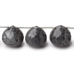 14-15mm Celestial Quartz Faceted Candy Kiss Beads 7 inch 11 pieces (ONLINE ORDER ONLY)