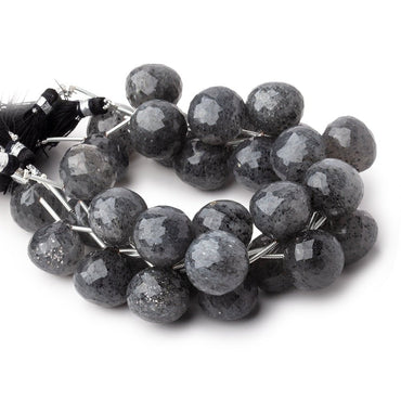 14-15mm Celestial Quartz Faceted Candy Kiss Beads 7 inch 11 pieces (ONLINE ORDER ONLY)