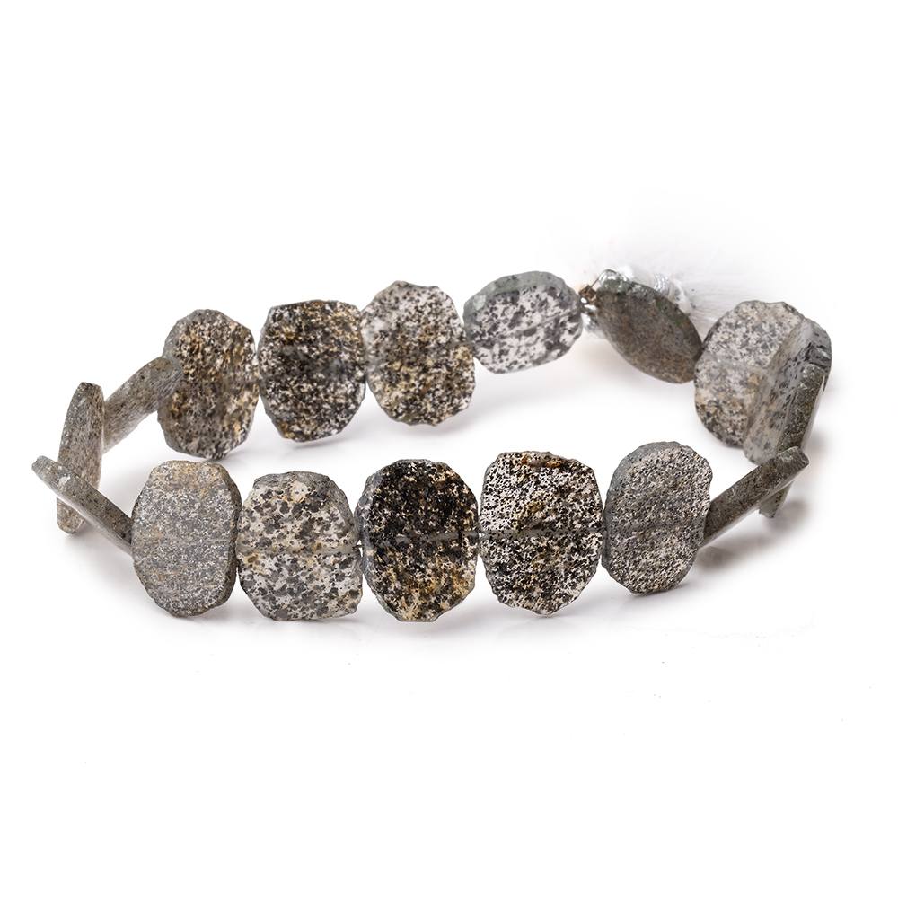 14-16mm Celestial Quartz Side Drill Slice Beads 7.5 inch 16 pieces (ONLINE ORDER ONLY)