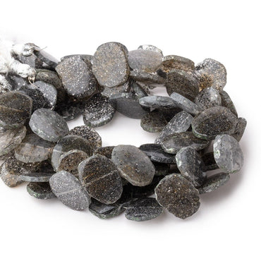 14-16mm Celestial Quartz Side Drill Slice Beads 7.5 inch 16 pieces (ONLINE ORDER ONLY)