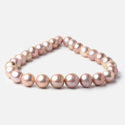 14-16mm Golden Pink Baroque Freshwater Pearls 15.75 inch 27 Beads (ONLINE ORDER ONLY)