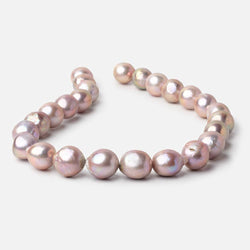 14-16mm Lilac Pink Baroque Freshwater Pearls 16 inch 25 Beads (ONLINE ORDER ONLY)