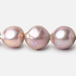 14-16mm Lilac Pink Baroque Freshwater Pearls 16 inch 25 Beads (ONLINE ORDER ONLY)