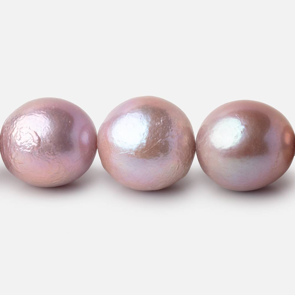 14-17mm Petal Pink Baroque Freshwater Pearls 16 inch 26 Beads (ONLINE ORDER ONLY)