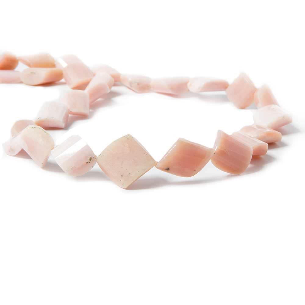 14-21mm Pink Peruvian Opal faceted marquise Beads 18 inch 26 pieces (ONLINE ORDER ONLY)