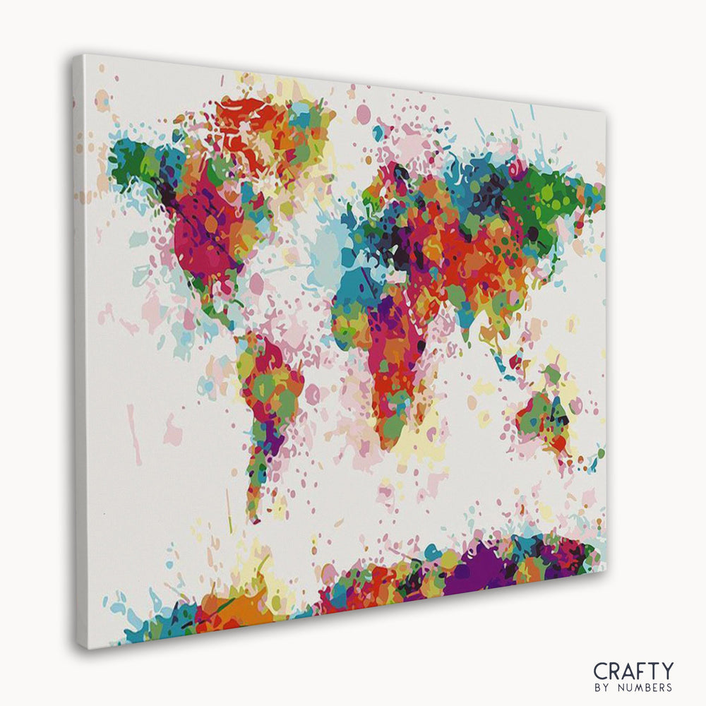 Colorful World Map (ONLINE ORDER ONLY)