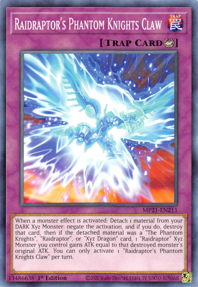 Raidraptor's Phantom Knights Claw [MP21-EN211] Common (ONLINE ORDER ONLY)