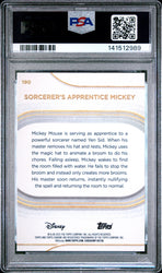 Graded 2025 Topps Chrome Disney Sorcerer's Apprentice Mickey #190 Fantasia Trading Card PSA 10 Gem Mint