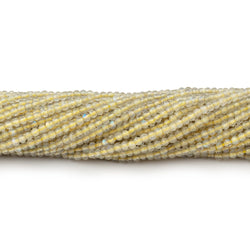 2mm Olive Labradorite Micro Faceted Round Beads 12.5 inch 170 pieces (ONLINE ORDER ONLY)