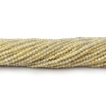 2mm Olive Labradorite Micro Faceted Round Beads 12.5 inch 170 pieces (ONLINE ORDER ONLY)