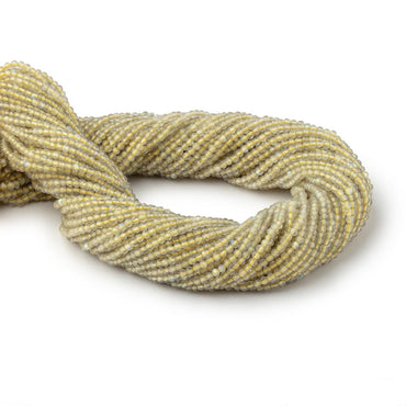 2mm Olive Labradorite Micro Faceted Round Beads 12.5 inch 170 pieces (ONLINE ORDER ONLY)