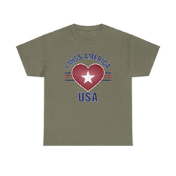 "I Miss America" Heart Unisex Heavy Cotton Tee (ONLINE ORDER ONLY)