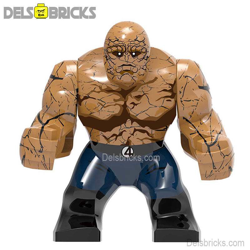 The Thing from Fantastic Four Best Lego Minifigures Custom Toys (ONLINE ORDER ONLY)