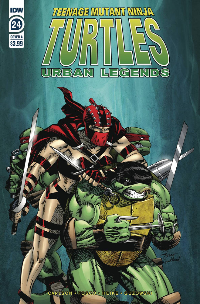 TMNT Urban Legends #24 A Frank Fosco Teenage Mutant Ninja Turtles (07/01/2020) IDW (ONLINE ORDER ONLY)